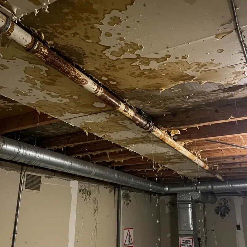 Ceiling Water Damage Repair in Rutland, WI